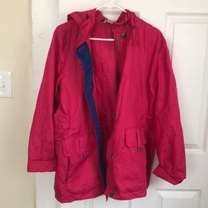 Retro Lands End Rain Jacket